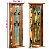 vidaXL Coat Racks 2 pcs 38x100 cm solid reclaimed wood
