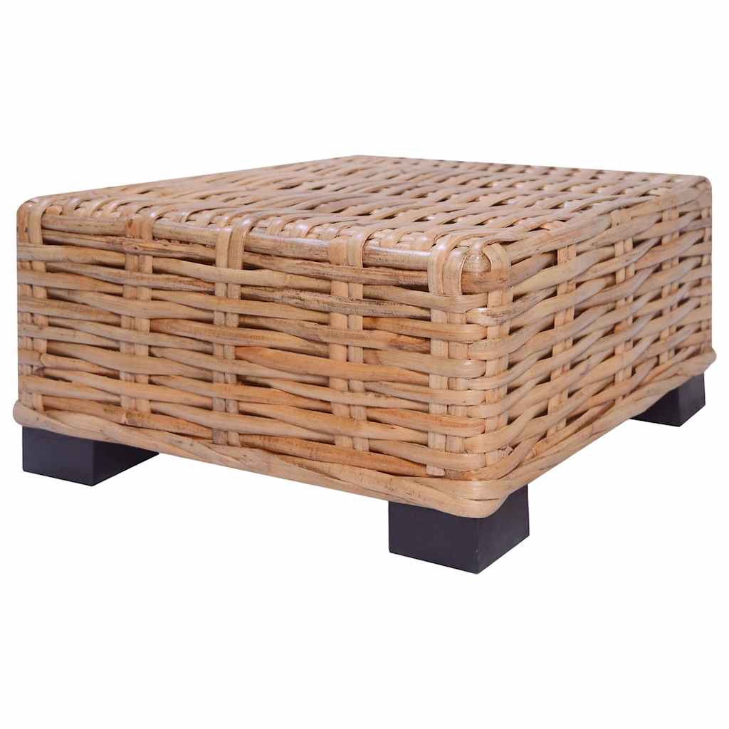 vidaXL Loungeset Natural Rattan 27-Piece