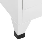 vidaXL Locker 38x45x180 cm