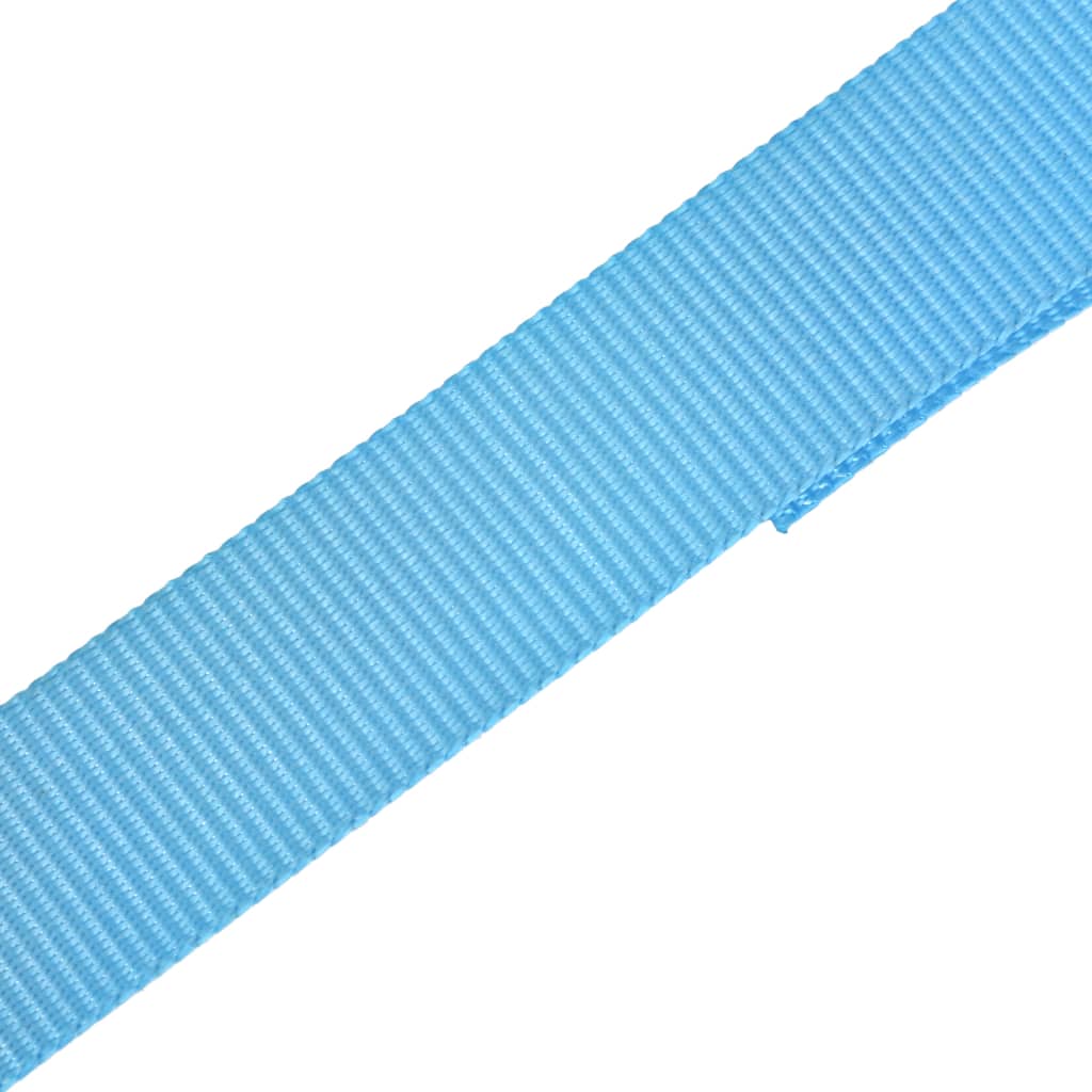 vidaXL Tie-down Straps 0.8 ton 6mx25mm blue 4 pcs