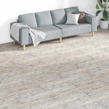 vidaXL Vloerplanken 18 pcs Bois brut 5,26 m² PVC