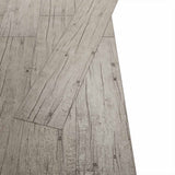 vidaXL Vloerplanken 18 pcs Bois brut 5,26 m² PVC