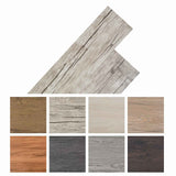 vidaXL Vloerplanken 36 pcs Bois brut 5,02 m² PVC