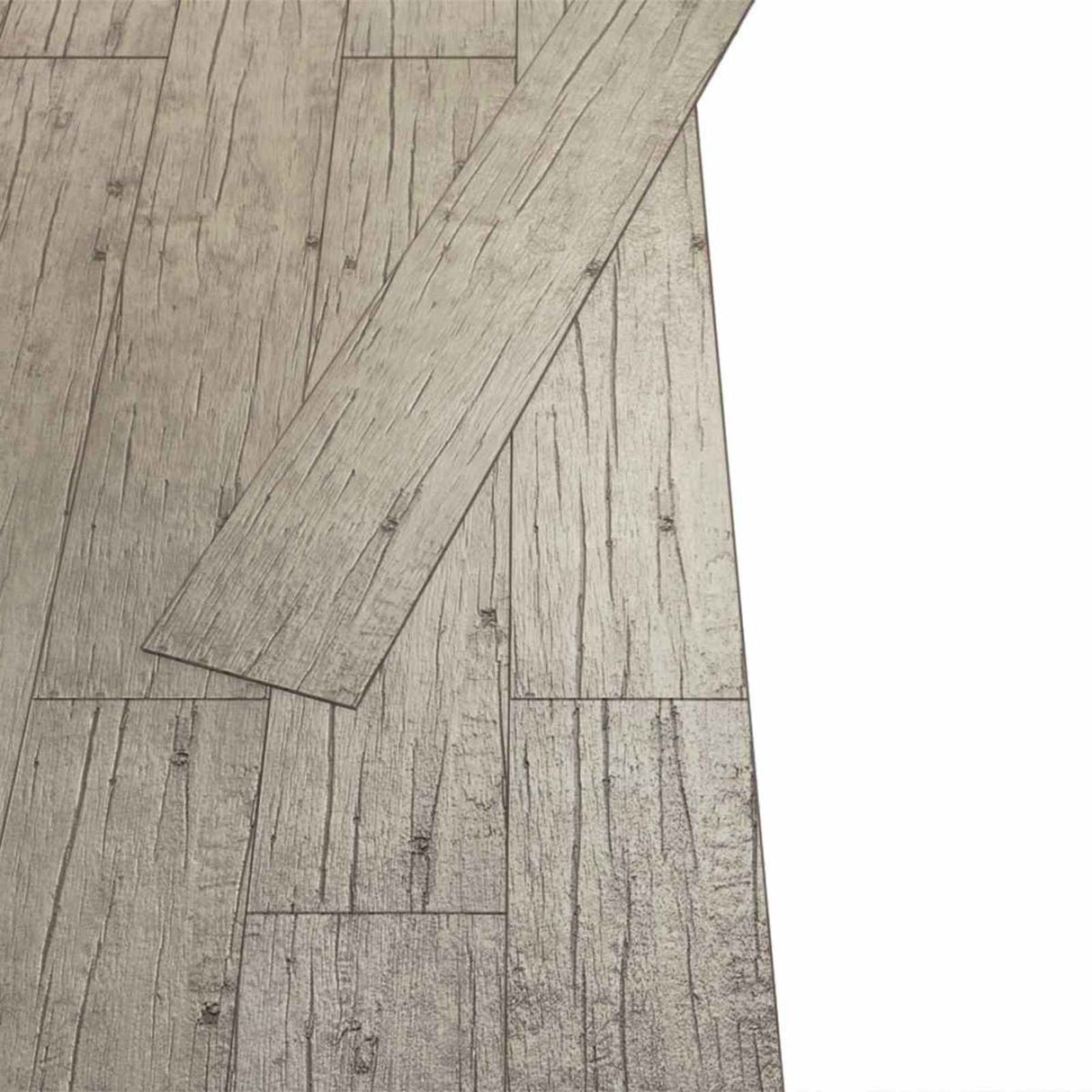 vidaXL Vloerplanken 36 pcs Bois brut 5,02 m² PVC