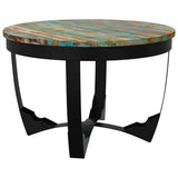 vidaXL Salontafel 60x40 cm massief gerecycled hout