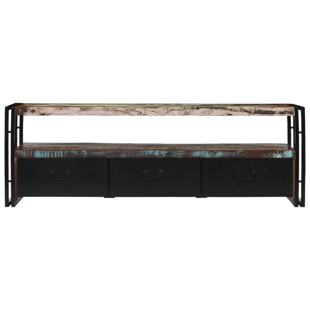 vidaXL TV cabinet 120x30x40 cm solid reclaimed wood