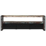 vidaXL TV cabinet 120x30x40 cm solid reclaimed wood