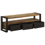 vidaXL TV cabinet 120x30x40 cm solid reclaimed wood