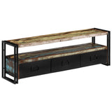 vidaXL TV cabinet 120x30x40 cm solid reclaimed wood