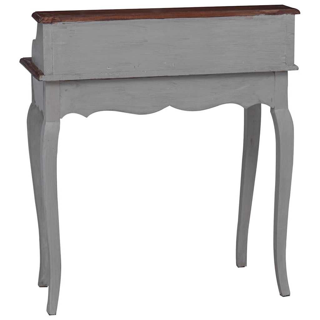 vidaXL Schrijftafel 80x40x92 cm massief mahoniehout