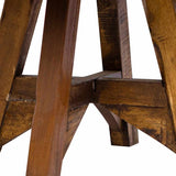vidaXL Coffee Table 60x45 cm Mixed Reclaimed Wood Silver