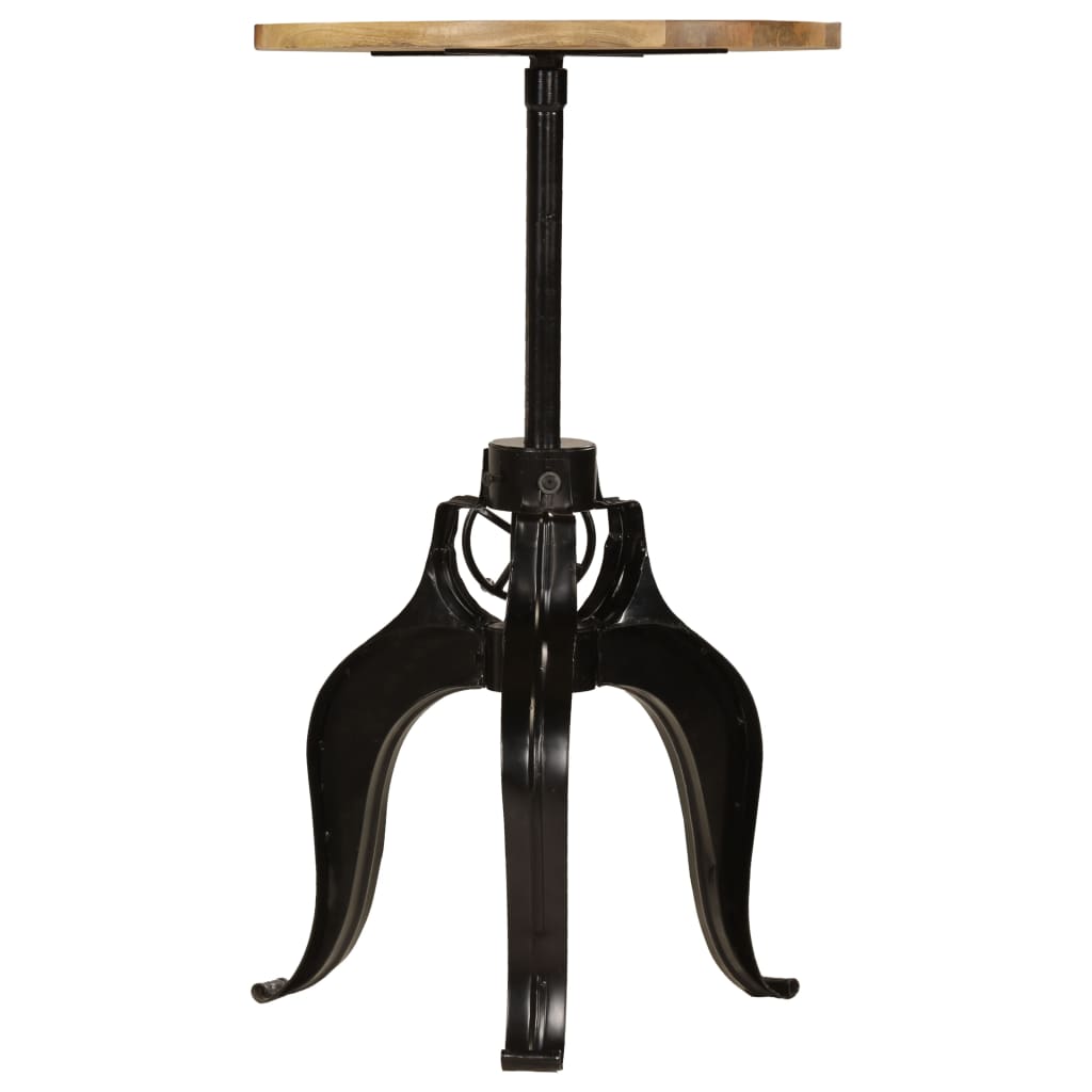 vidaXL Bar table 60x(76-110) cm solid mango wood