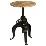 vidaXL Bar table 60x(76-110) cm solid mango wood