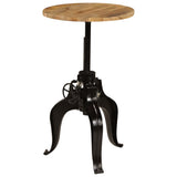vidaXL Bar table 60x(76-110) cm solid mango wood
