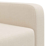 vidaXL Fabric Armchair Cream