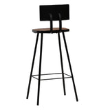vidaXL 3-delige Barset massief gerecycled hout