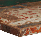 vidaXL 3-delige Barset massief gerecycled hout meerkleurig