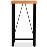 vidaXL Bar Table 60x60x107 cm Solid Acacia Wood