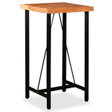 vidaXL Bar Table 60x60x107 cm Solid Acacia Wood