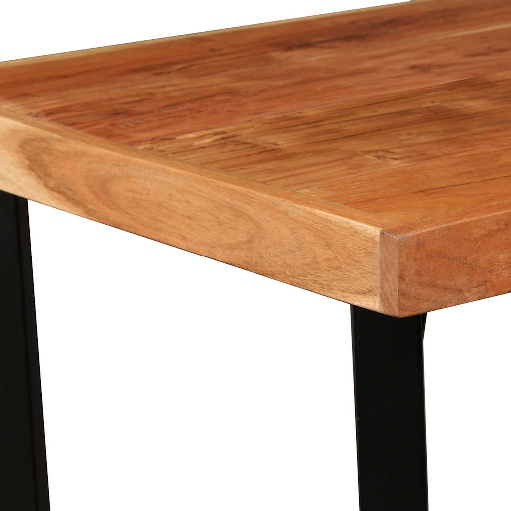 vidaXL Bar Table 60x60x107 cm Solid Acacia Wood