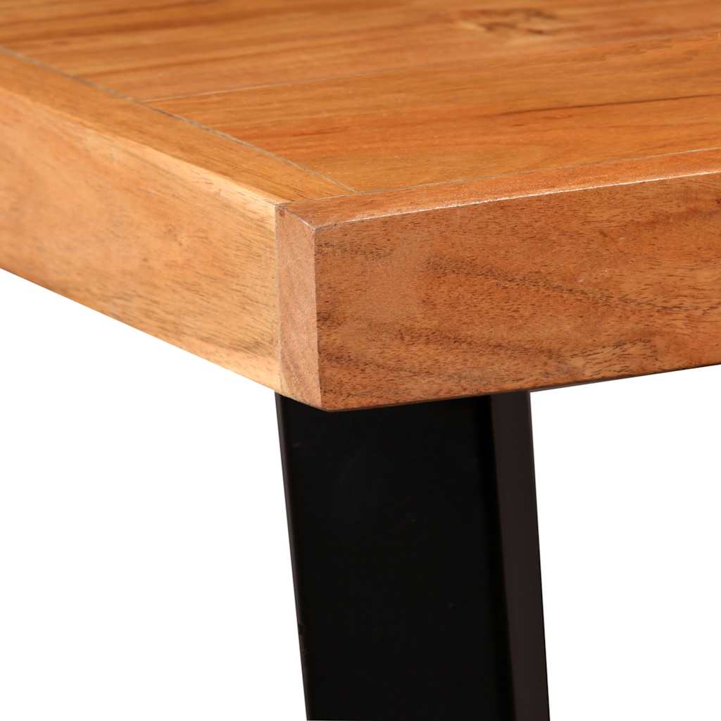 vidaXL Bar Table 60x60x107 cm Solid Acacia Wood