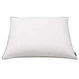 vidaXL Pillows 2 pcs feather filling 80x80 cm white