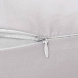 vidaXL J-shaped Pregnancy Pillow 54x(36-43) cm White