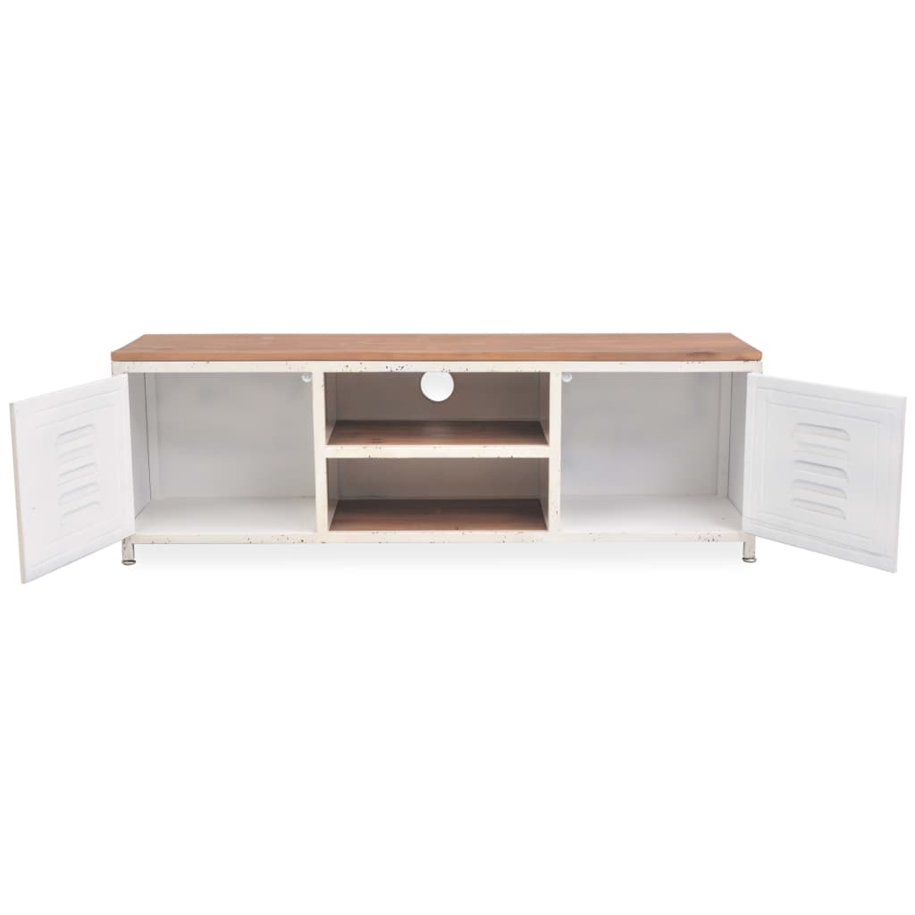 vidaXL TV cabinet 120x30x40 cm white
