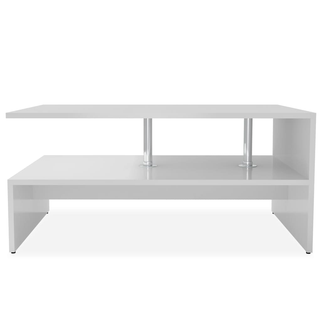 vidaXL Coffee table 90x59x42 cm engineered wood white