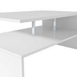 vidaXL Coffee table 90x59x42 cm engineered wood white