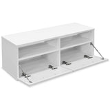 vidaXL TV Cabinet 95x35x36 cm Engineered Wood White