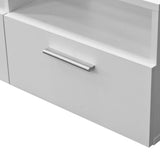 vidaXL TV Cabinet 95x35x36 cm Engineered Wood White