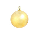 vidaXL 100-piece Christmas Ball Set 3/4/6 cm Gold
