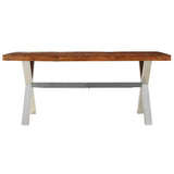 vidaXL Dining Table 180x90x76 cm Solid Wood