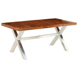 vidaXL Dining Table 180x90x76 cm Solid Wood