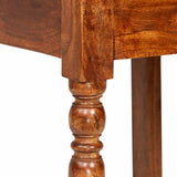vidaXL Eetkamerstoelen 2 st klassiek hout met honingafwerking