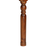vidaXL Eetkamerstoelen 2 st klassiek hout met honingafwerking