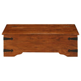 vidaXL Coffee Table 110x55x35 cm Solid Acacia Wood with Honey Finish