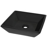vidaXL Square Wash Basin white 41.5x41.5x12 cm ceramic
