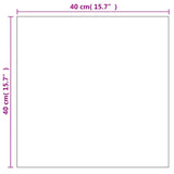 vidaXL Square Wall Mirror 40x40 cm Glass