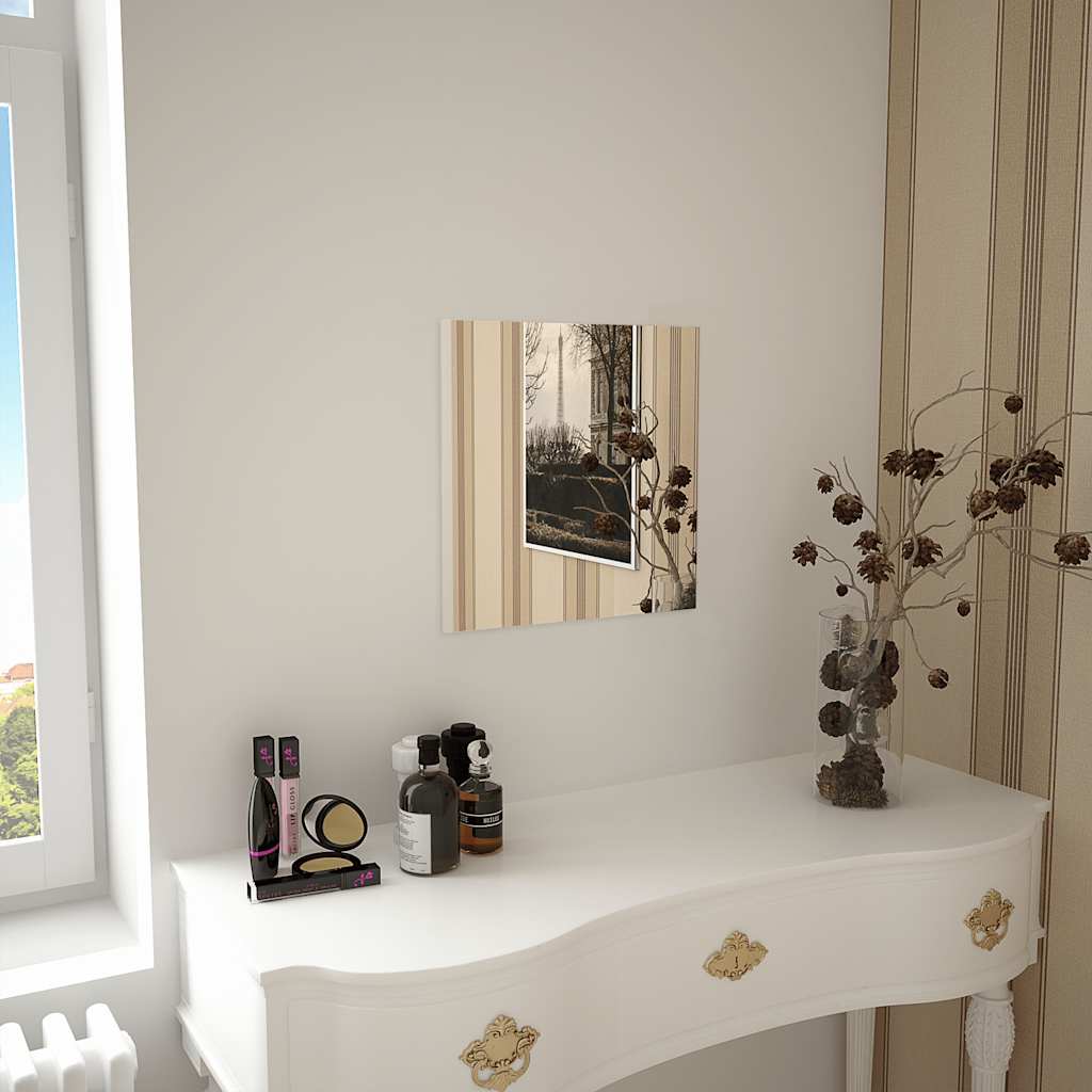 vidaXL Square Wall Mirror 40x40 cm Glass