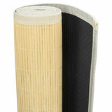 vidaXL Rug 100x160 cm bamboo natural