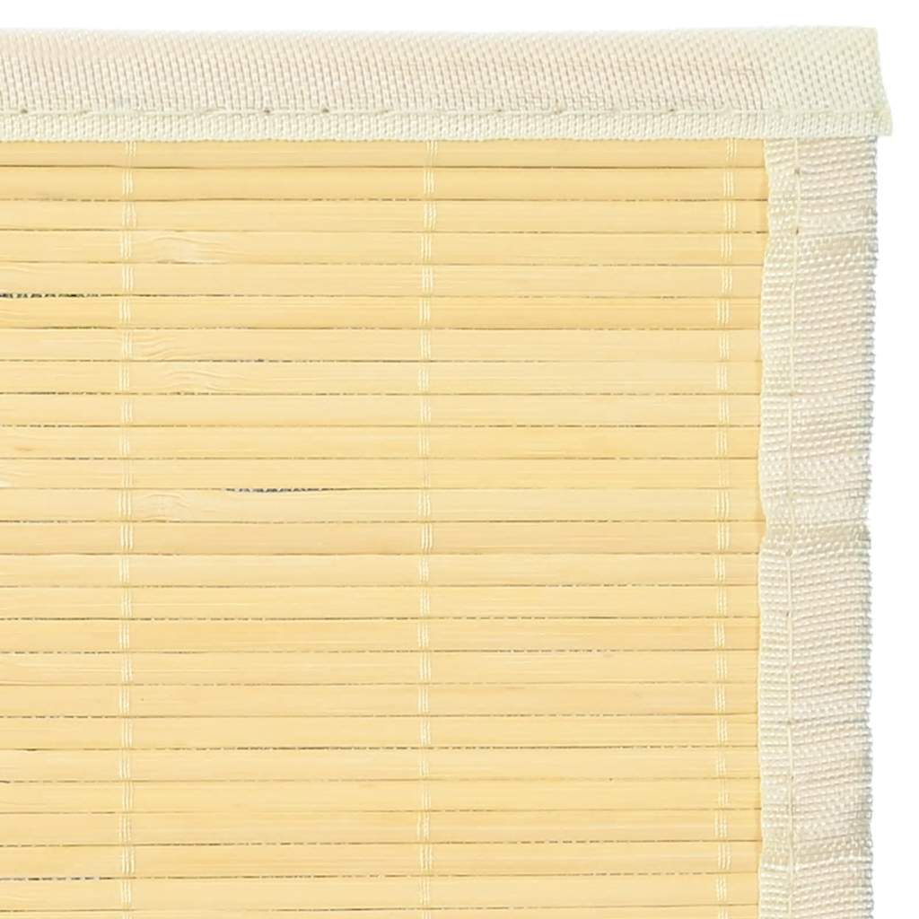 vidaXL Rug 100x160 cm bamboo natural