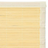 vidaXL Rug 100x160 cm bamboo natural