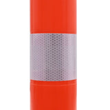 vidaXL Traffic Posts 75 cm Plastic 2 pcs