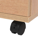 vidaXL Drawer Cabinet 33x45x60 cm oak colour