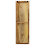 vidaXL Wall-Mounted Coat Racks 2 pcs 36x110x3 cm Solid Mango Wood