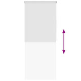 vidaXL Shower Roller Blind 80x240 cm white