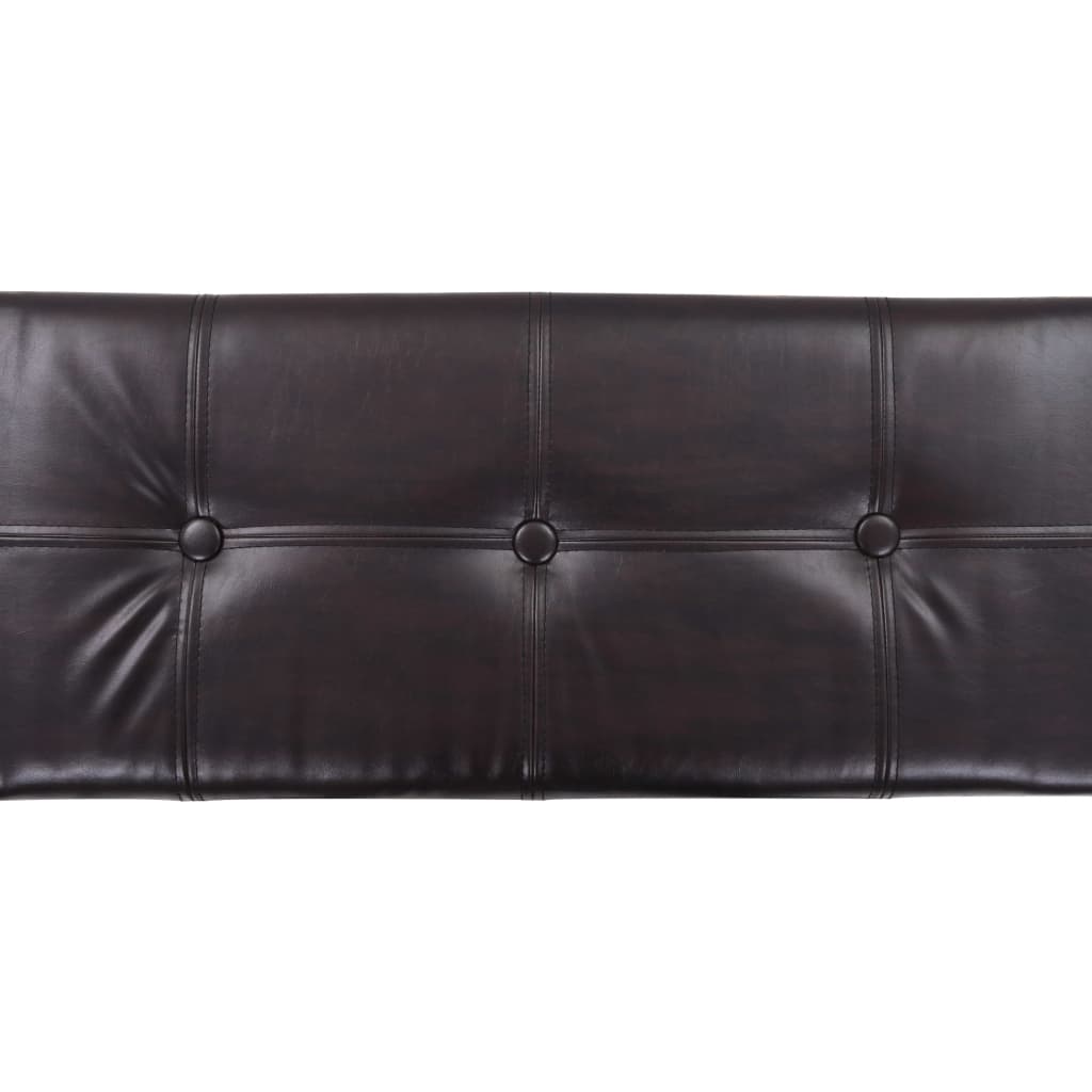 vidaXL Bench with 3 Baskets 105x40x42 cm Seagrass Brown