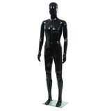 vidaXL Male Mannequin with Glass Base 175 cm Glossy White
